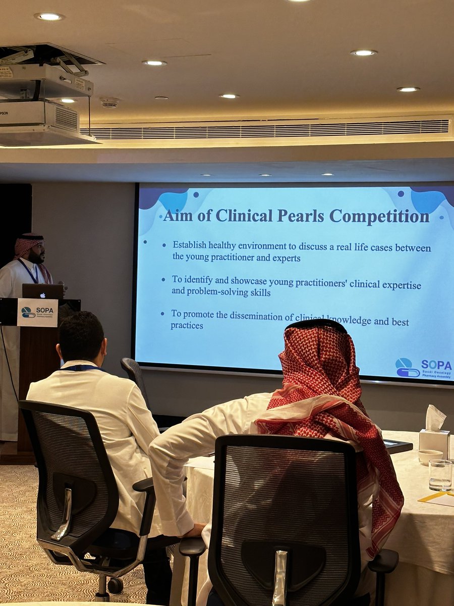 SOPS_SA's tweet photo. Dr. Ahmed Alanazi is introducing our panel of judges for today’s competition and moderating the sessions.
#SOPAYPR
#SOPA2023 https://t.co/LFv9teVA7c