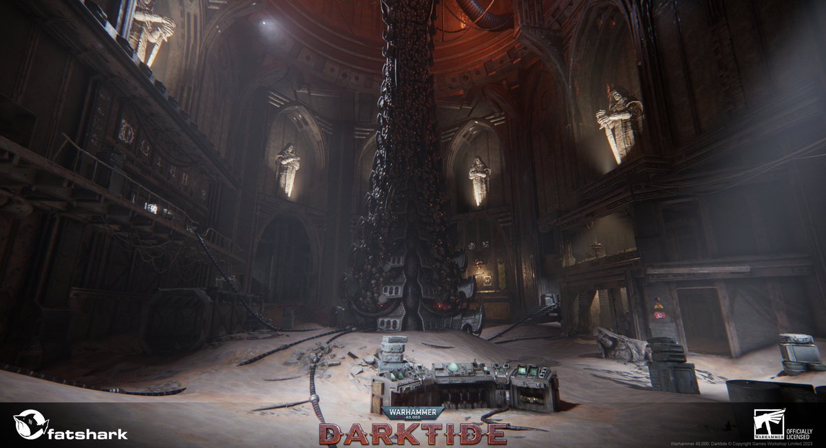 JakoMako51's tweet photo. This #blocktober I'm thrilled to share some of the #blockouts I've had the pleasure of working on for @Darktide40K ! 🔨💀🔥 (🧵1/2)

#leveldesign #gamedev #warhammer40k #warhammer https://t.co/nUgGGT4IHP