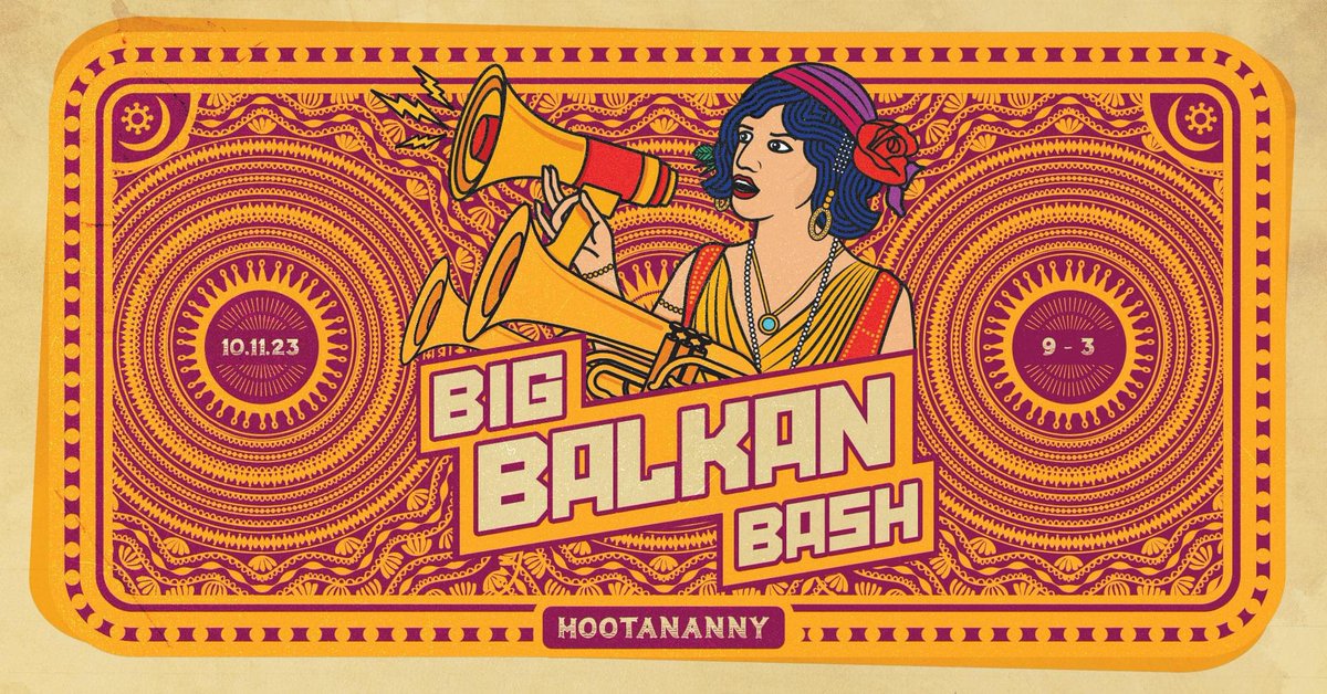 💥 Coming soon, we’re back at Hootananny Brixton!

🎻 4 weeks today catch us at the Big Balkan Bash alongside other crackers like Buffo's Wake and Faith i Branko!

👍 Are you ready #london?
🎟 link.dice.fm/P55015e24a8b