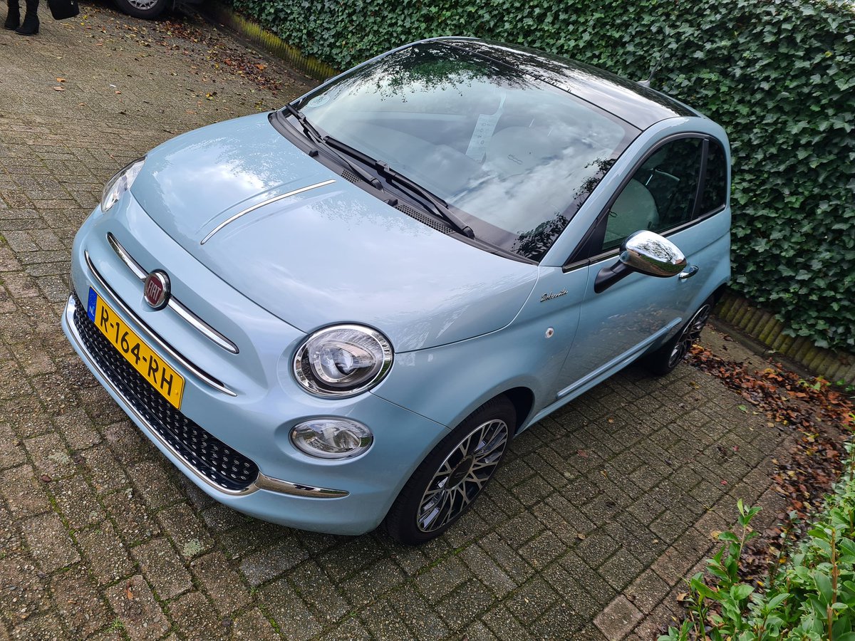 Héérlijk met een 500 naar Mechelen 💚🤍❤️