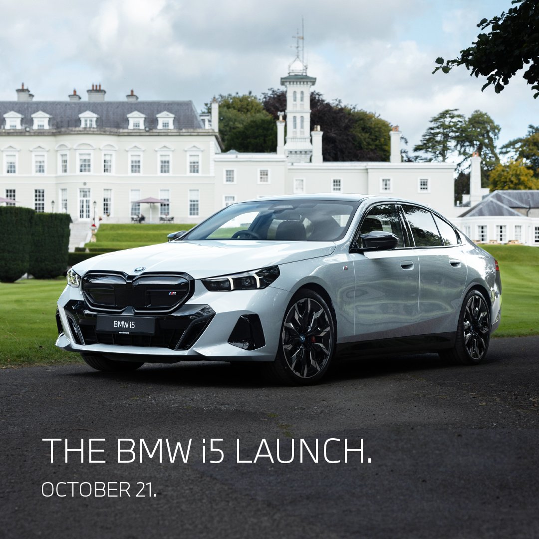 Join us for the BMW i5 Launch! Launching at our Eastgate Showroom on Saturday October 21st 2023. Visit us for an exclusive first look and test drive the first ever all electric BMW i5! Click below to book your appointment: kearys.ie/bmw/new-cars/o… Call us on: 021 500 3600