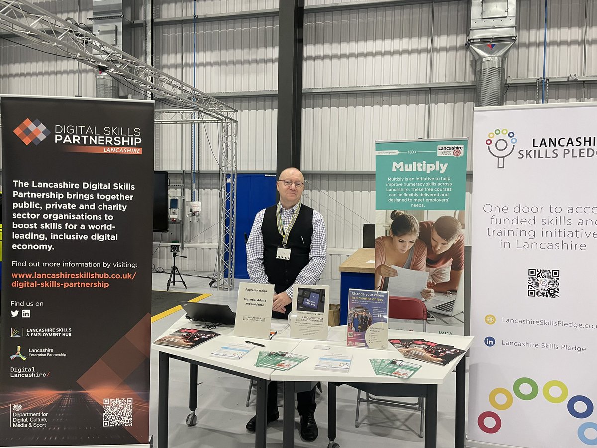 Come and speak to the Lancashire Skills &amp; Employment Hub here at the Lancashire Innovation Festival 2023 to find out more about all the amazing things that they do! 🤩 @LancsSkillsHub 

#LANIF23