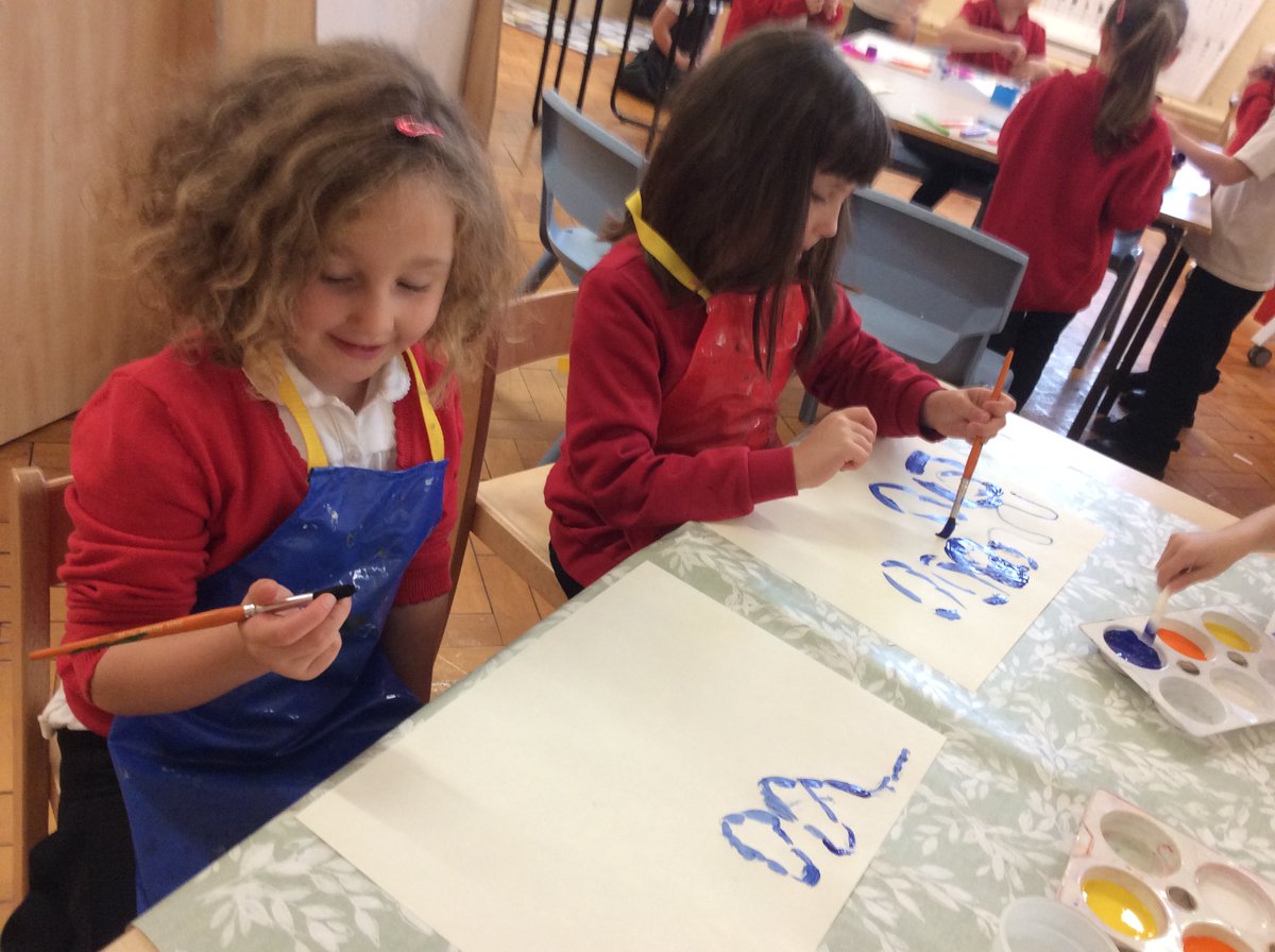 Year 1 have have been very creative this week, creating swirling patterns in the style of Vincent Van Gogh! <a href="/HaxbyRoad/">Haxby Road Academy</a>