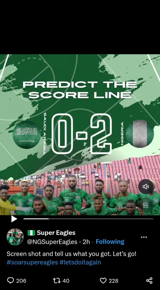 Gbengalewa's tweet photo. @NGSuperEagles https://t.co/BUuJ0nfq11