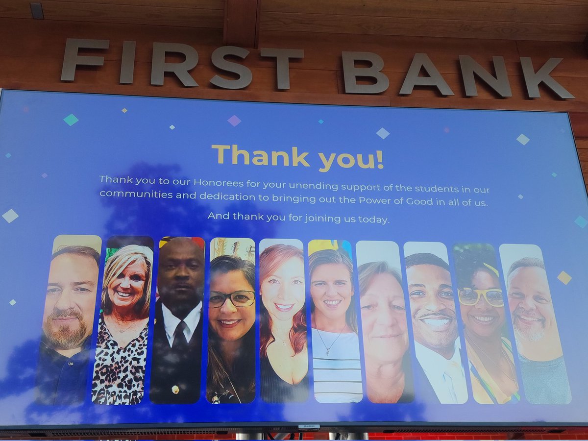 PBIS_PCS's tweet image. Congratulations to Dr. Steve Lassiter for being named 1 of the 10 First Bank &quot;Out of this World Educators!&quot;

He was chosen out of 500+ educators from North and South Carolina!