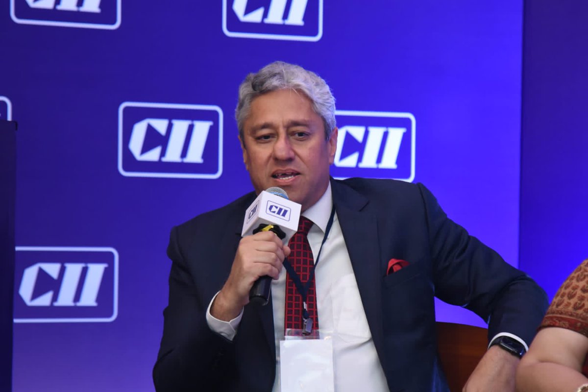 Mr. Sanjay Sethi, Managing Director and Chief Executive Officer, Chalet Hotels- 'A resort works well when you get the right service, emotion, place and people hit the right spot.'

@incredibleindia @FollowCII @CIIEvents 
#17thCIITourismSummit