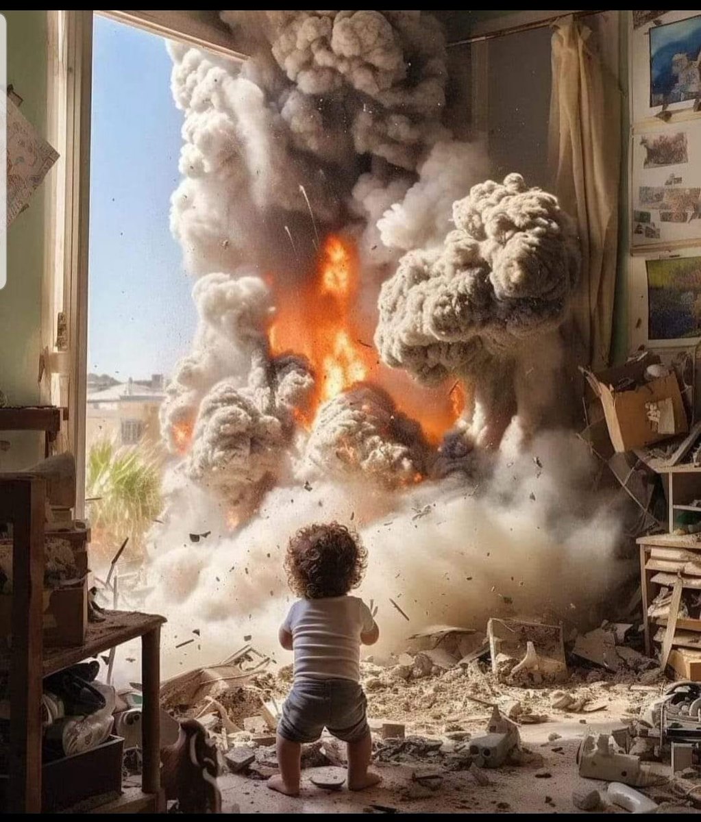 ليتَنِي اسْتطيع أن اخَبئَ اﻻطفَال فِي قَلبِي رَيثما تَنتهي الحُروب... ♡

#غزة_الآن 
#غزة_تحت_القصف