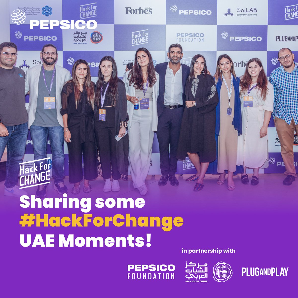 PepsiCoMidEast's tweet photo. A glimpse of the #PepsiCo Arab Youth Hackathon in #UAE!

Check out these highlights showcasing some of our most cherished moments!
Once again, we came together to innovate, collaborate and finally celebrate the brilliant minds shaping the future of our region! https://t.co/Jz6GtLaLaC