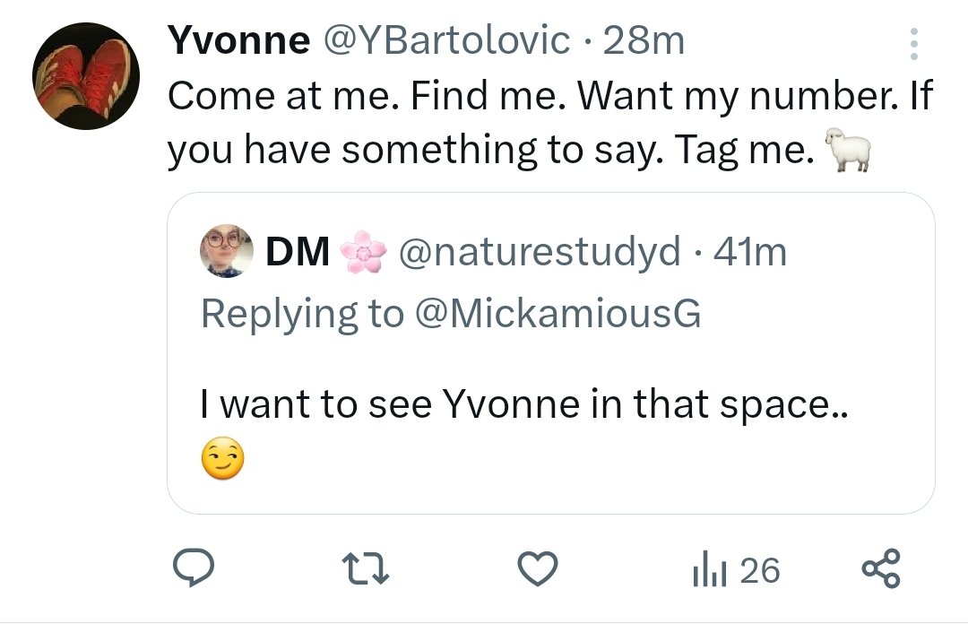 naturestudyd's tweet photo. Someone wants my likes.. or she wants to fight me 🙃 Spicy lil troll
No tag for you
#BaaBaa https://t.co/duTJWrzhPM