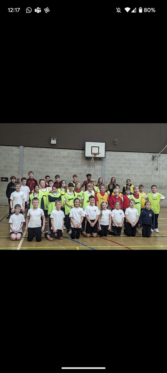 HarrogateSGO's tweet photo. Such a lovely morning of physical activity, games, and laughter. @UpperNiddPFed visited @NidderdaleS for a couple of hours of basketball designed and delivered by the Year 9 sports leaders. 

It was amazing to see the leaders thriving and delivering quality activity 👏🏻 https://t.co/uIZF26JBuV