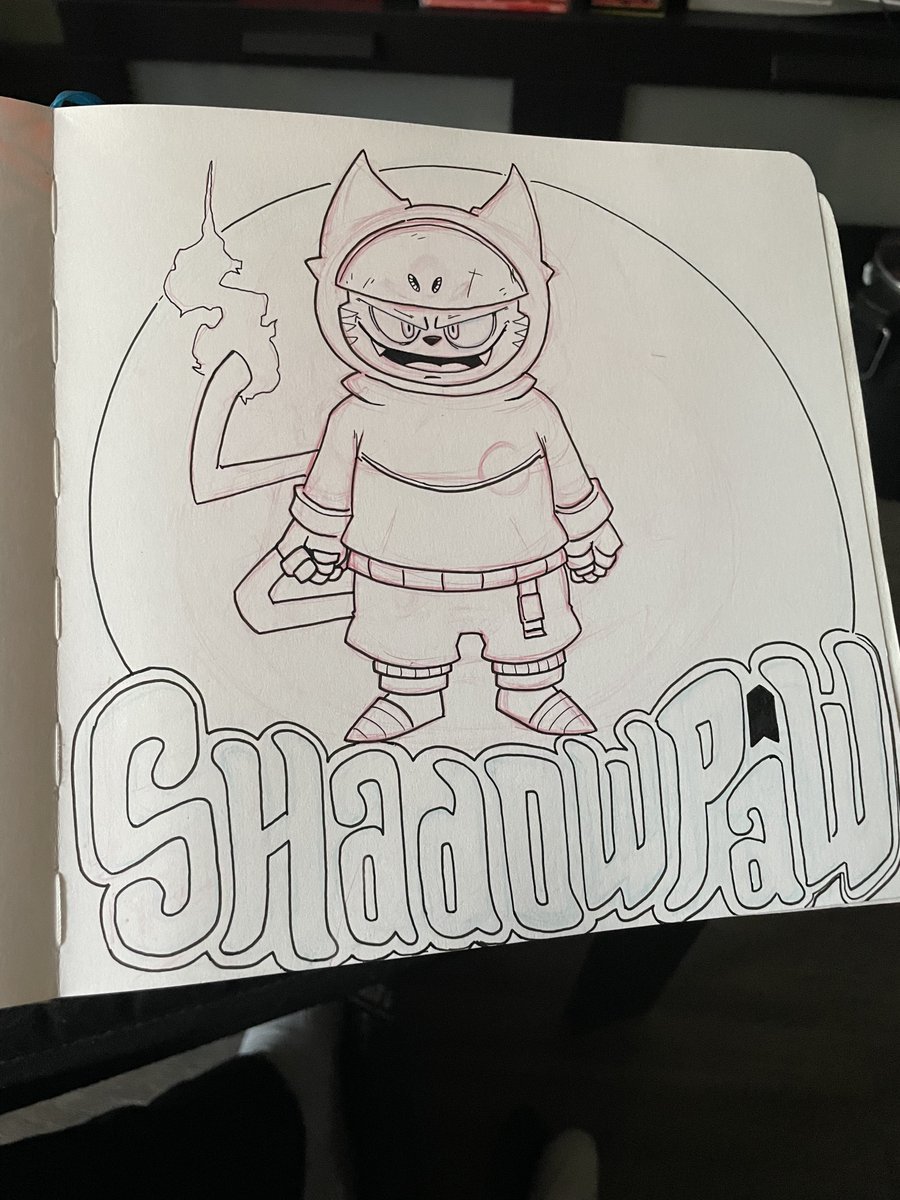 MiNoMckLOUD's tweet photo. Here’s another one I’m still working on. #ShadowPaw https://t.co/GlxNSUfsPF
