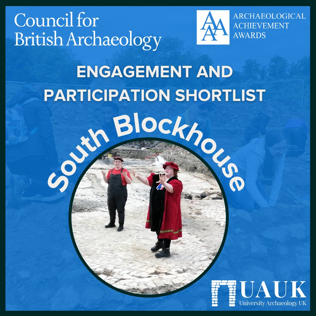 News! The South Blockhouse Project has been shortlisted for the Council of British Archaeology’s Archaeological Achievement Awards 2023, for the excellent community archaeology programme being delivered by Humber Field Archaeology. The winner will be announced on 24 November.