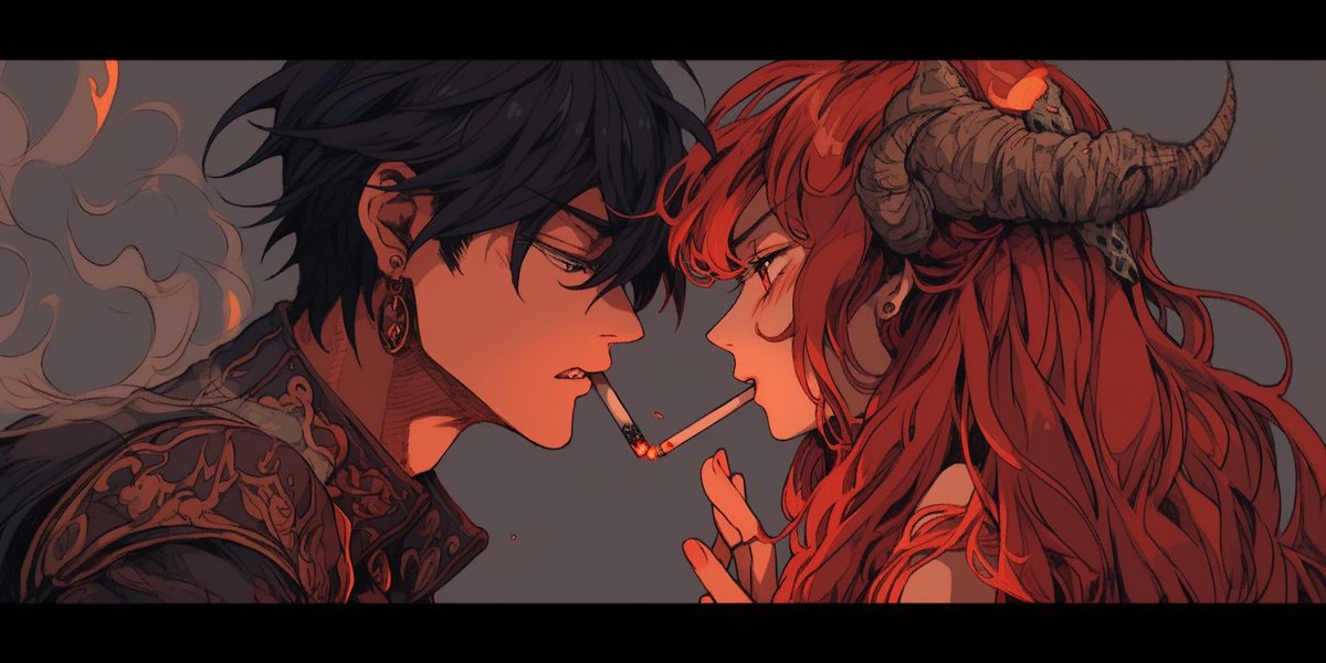 ButterFlyAjani's tweet photo. #AIシガーキス部

老若男女全てのロマン。
あなたのシガーキス見せてください。
離れてても交差しててもご愛嬌。
是非参加お待ちしてます。

#midjourney #NijiJourney #AiArt https://t.co/nTgzXiRXzK