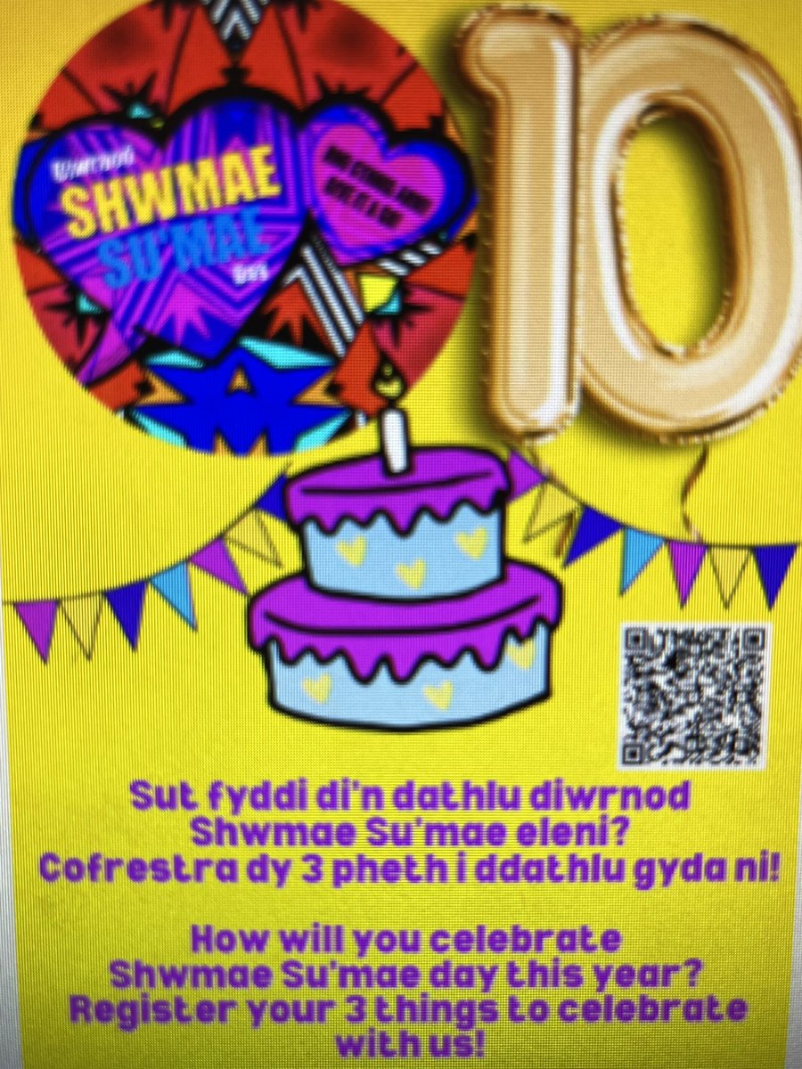 🏴󠁧󠁢󠁷󠁬󠁳󠁿Mae Dydd Sadwrn Hydref 15fed Diwnod Su’mae! Did you know this Saturday is Su’mae day, an opportunity for us all to practise our Welsh with our friends, in the shops and in our communities … give it a go! @ShwmaeSumae🏴󠁧󠁢󠁷󠁬󠁳󠁿