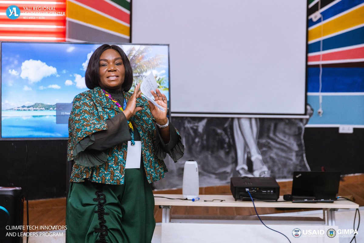 YALIRLCWAAccra's tweet photo. Our Climate Tech Innovators delved into sessions on climate tech developments, business, civic, and policy challenges. As week 1 wraps up, we're excited for the enriching engagements in the next two weeks. 🌍💡 #YaliClimateTechProgram #ClimateInnovation https://t.co/YsFsOCRaWM