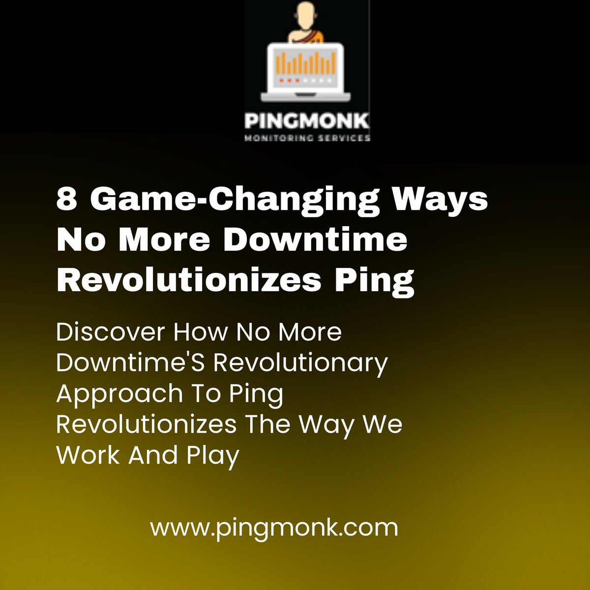 Ping_Monk001's tweet image. Level up your gaming experience with
 8 game-changing tips ! Say goodbye to slow internet speeds ruining gameplay. Experience faster response times, enhanced reliability, and improved performance with our revolutionary ping solutions. No more lag or downtime
#Pingmonk