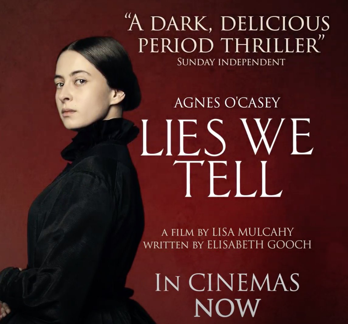 'O’Casey’s delivery is sharp as a steak knife'

Congrats to Lir Grad Agnes O'Casey on the release of Lies We Tell - in cinemas now!
#lieswetell