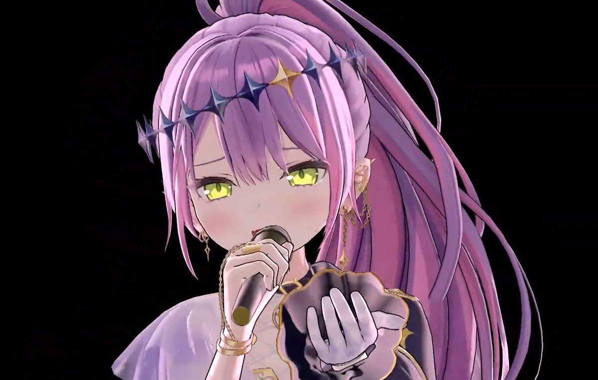 常闇トワ「感情が溢れる～#常闇トワ1stソロライブ 」|ぱんじゃむのなめ ＠ホロクル G-05のイラスト