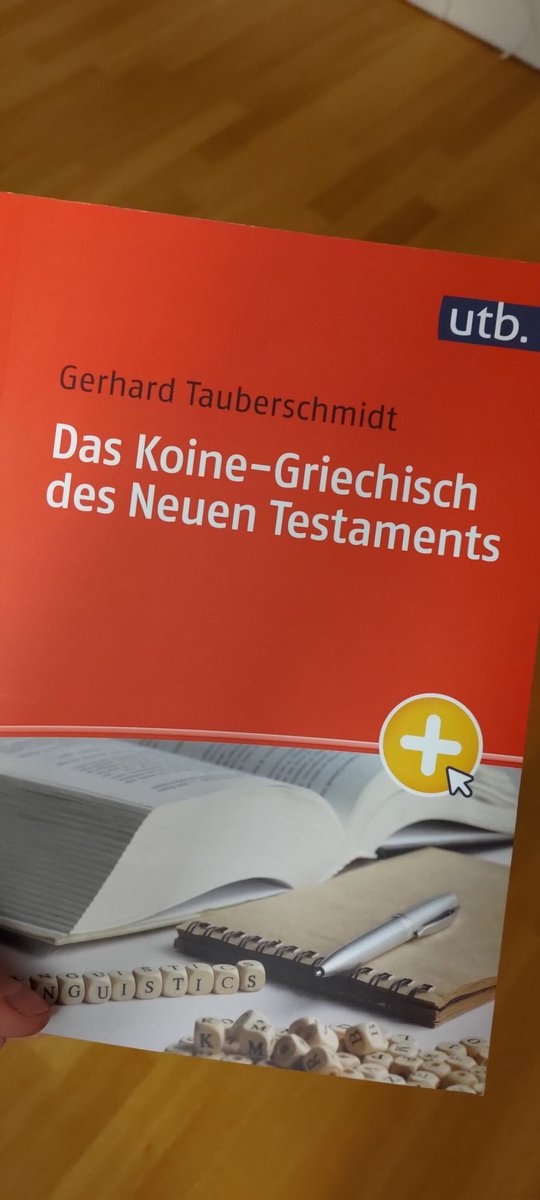 Neues Lehrbuch: Scheint mir mit dem linguistischen Ansatz eine wertvolle Lücke zu schliessen. Gespannt auf die Lektüre!
<a href="/utb_stuttgart/">UTB Verlag</a>