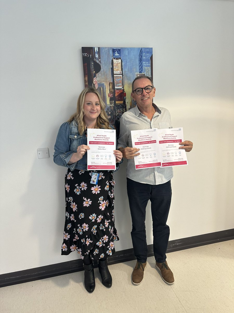 TordoffTara's tweet photo. What a wonderful and empowering morning for our #AHPSupportWorkforce at @NewcastleHosps. Giving them the recognition they truly deserve! Two of our team members were nominated for awards and we are very #proud. Thank you @EmilyGilberg and Gemma James for organising! #AHPweek https://t.co/sSrsJbUdmk