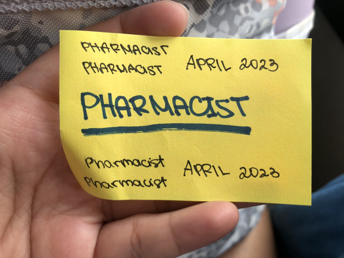 Last april everytime na maiiyak ako dahil pagod na ako palagi akong nag susulat ng word na “pharmacist” to remind myself na eto yung goal ko.
Lahat ng pag hihirap ko ngayon sa review ay magiging worth it kasi makakapasa din ako.
Focus lang sa goal, wag kang susuko!