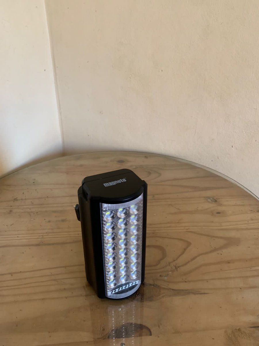MINING_ELECTRIC's tweet photo. Avoid LOADSHEDDING get Magneto led RECHARGEABLE lights that lasts 60hrs on a single charge. 

WhatsApp +263 772 446 731 

Free Delivery 
@cdesetfree @MatopeNigell @enkudheni @maDube_ @kholwaninyathi @Mavhure @Mayor_Of_HARARE @jahman_adamski @sekuru_gudo @street_Piccasso https://t.co/GlM0ipO3lc
