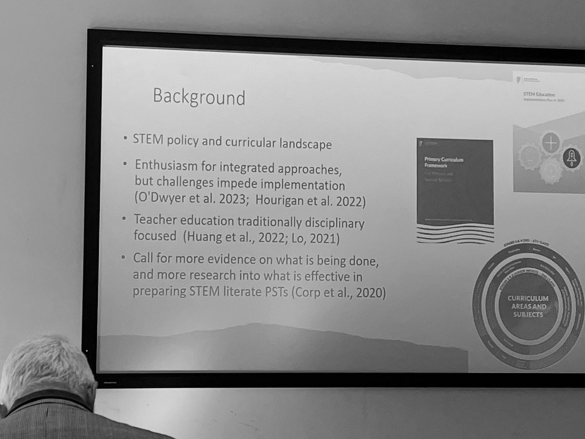 mairead_mh's tweet photo. @michelle_fitzp from @STEM_MIC sharing insights from her doctoral research which examines the opportunities for strengthening the mathematics in and for #STEMeducation @MEIConfIreland @OidePrimarySTEM https://t.co/YxqTMc8zRz