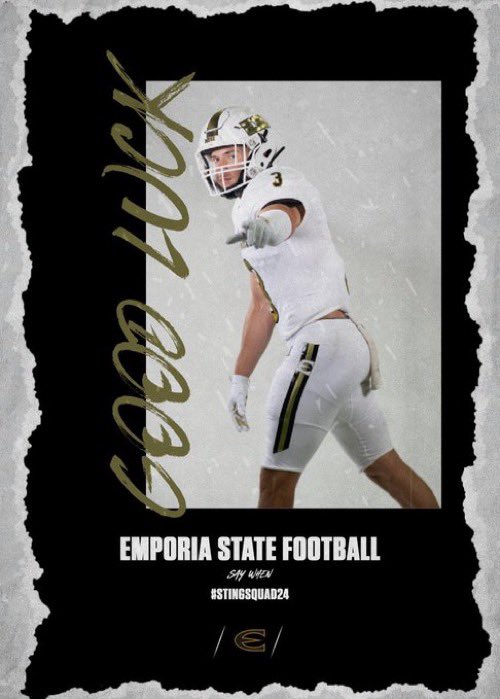 CooperJay20's tweet photo. Thank you for the message @esuhornetsfb! @sharp_spelite @PrepRedzoneKS @6starfootballKS @CoachFilbeck @CoachRaine https://t.co/05OSJ6T8fi