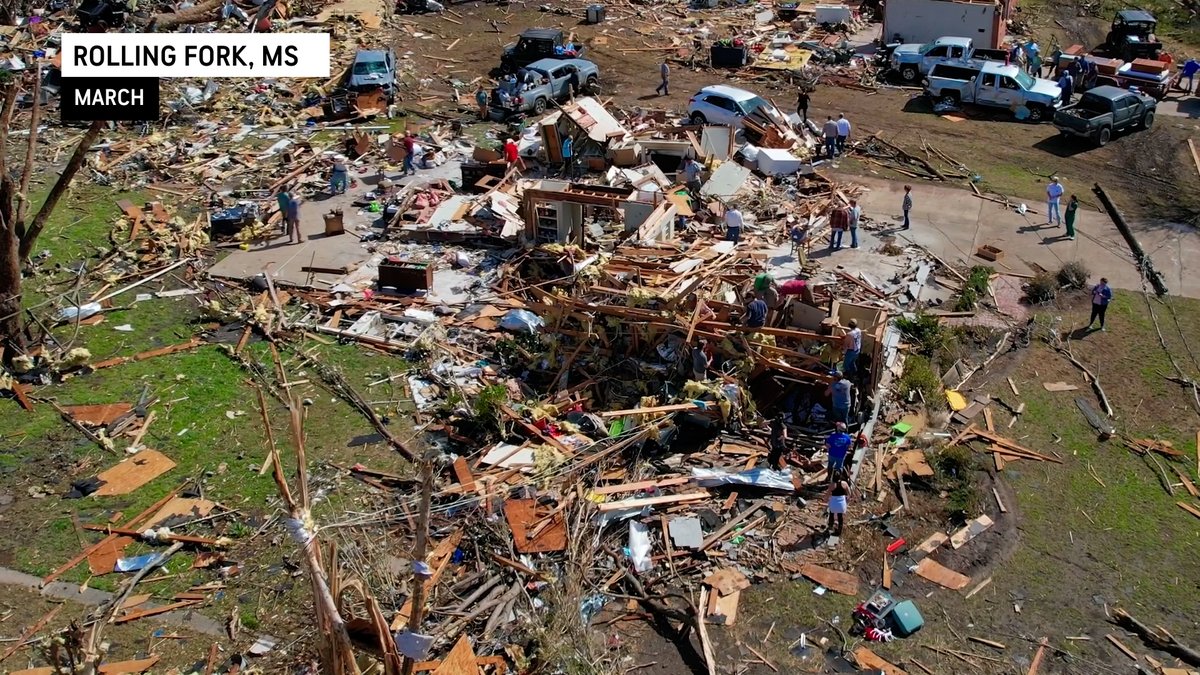 BillWadell's tweet photo. Incredible news out of #Mississippi 👏

Volunteers from @GodsPitCrew built two new homes for two families that survived the EF4 Rolling Fork #tornado in March 🏠

We'll have their stories live on AccuWeather Early with @AccuRayno &amp; @shalhoupwx this morning! 📺 

#MSwx https://t.co/XahdsfCsW9