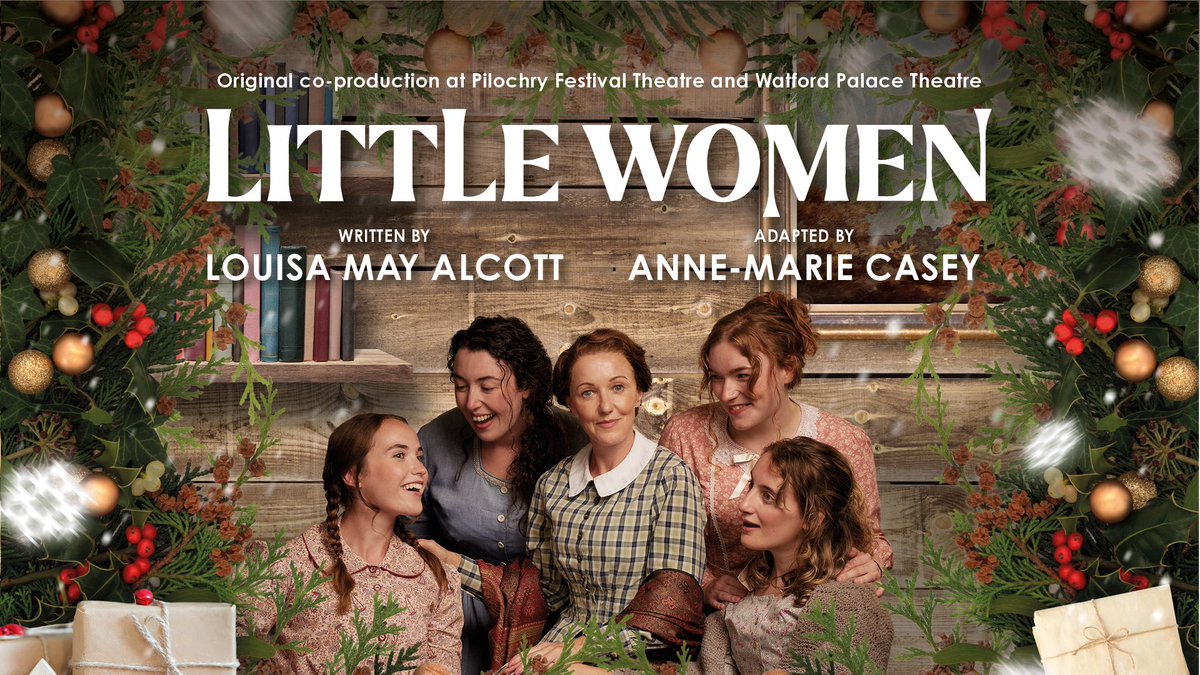 Very excited to announce that @jessica_brydges will be reprising her role as Meg in Little Women at HOME Manchester this Christmas. @PITLOCHRYft @AgencyVSA
