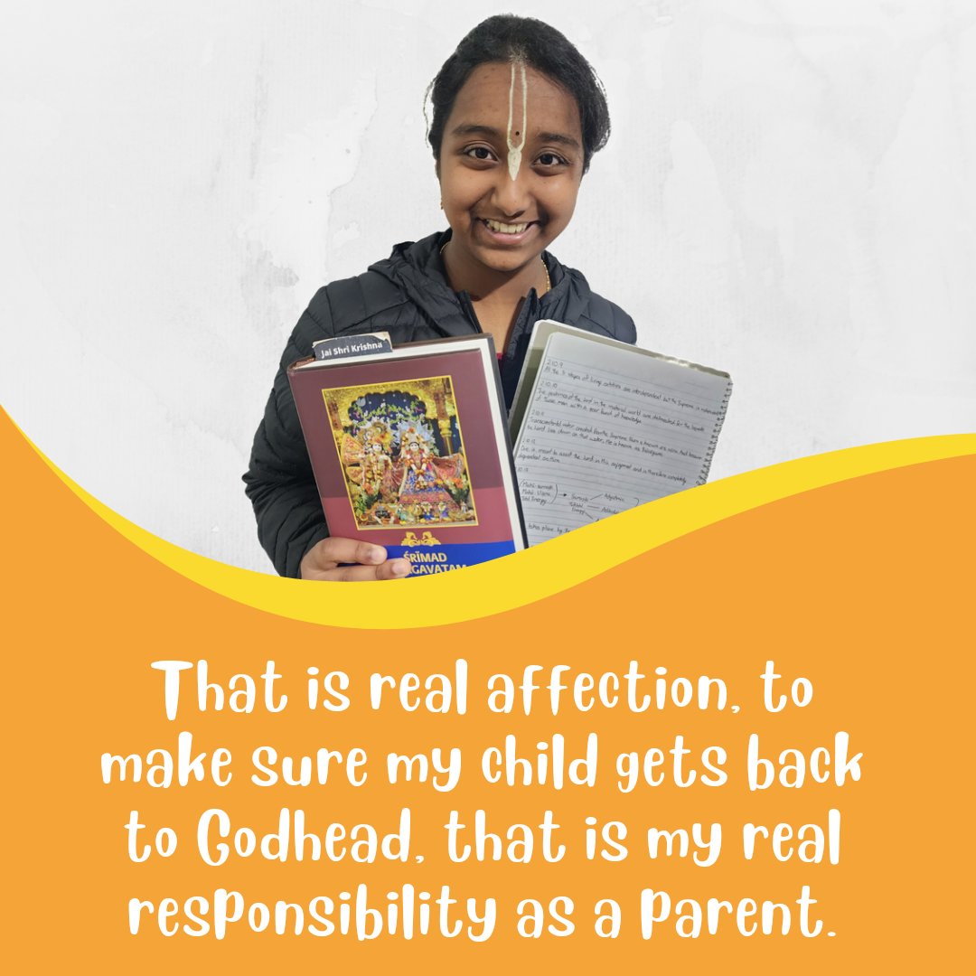 BhaktiKids's tweet photo. Krishna Conscious kids are a #blessing ! Treasure them✨️❤️
#bhakti_kids_cdm #bhakti #kids #fun #funactivitiesforkids #japa #harekrishna #haribol #radhakrishna #joy #love #smile #children #mayapur #creative #bhagavatam #study #simpleliving #highthinking #smile #teach #inspire https://t.co/1oNaS3dG5A