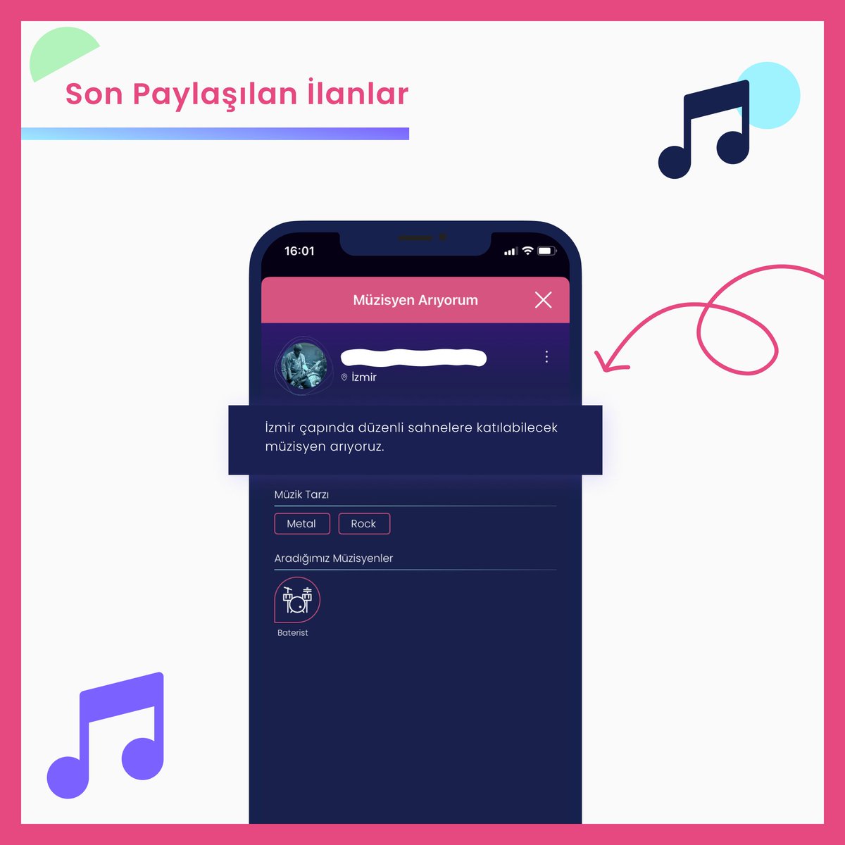 armonyapp's tweet photo. Armony’de İlanlara Göz Atın! 🎼 Tutkulu müzisyenleri ve müzik gruplarını bulmak için hemen ilanları inceleyin. Birlikte muhteşem müzik yapmaya başlayın. 🎸🎤

https://t.co/zlFja2RXfn https://t.co/PtDRJOJOoC