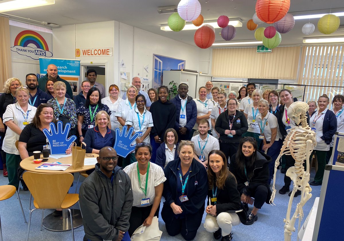 Today, we celebrated #AHPDay2023 ahead of the day tomorrow, bringing all nine of our AHP professions together to network and enjoy a brew and cake 🎉 <a href="/WHHAHPs/">WHH AHPs</a>