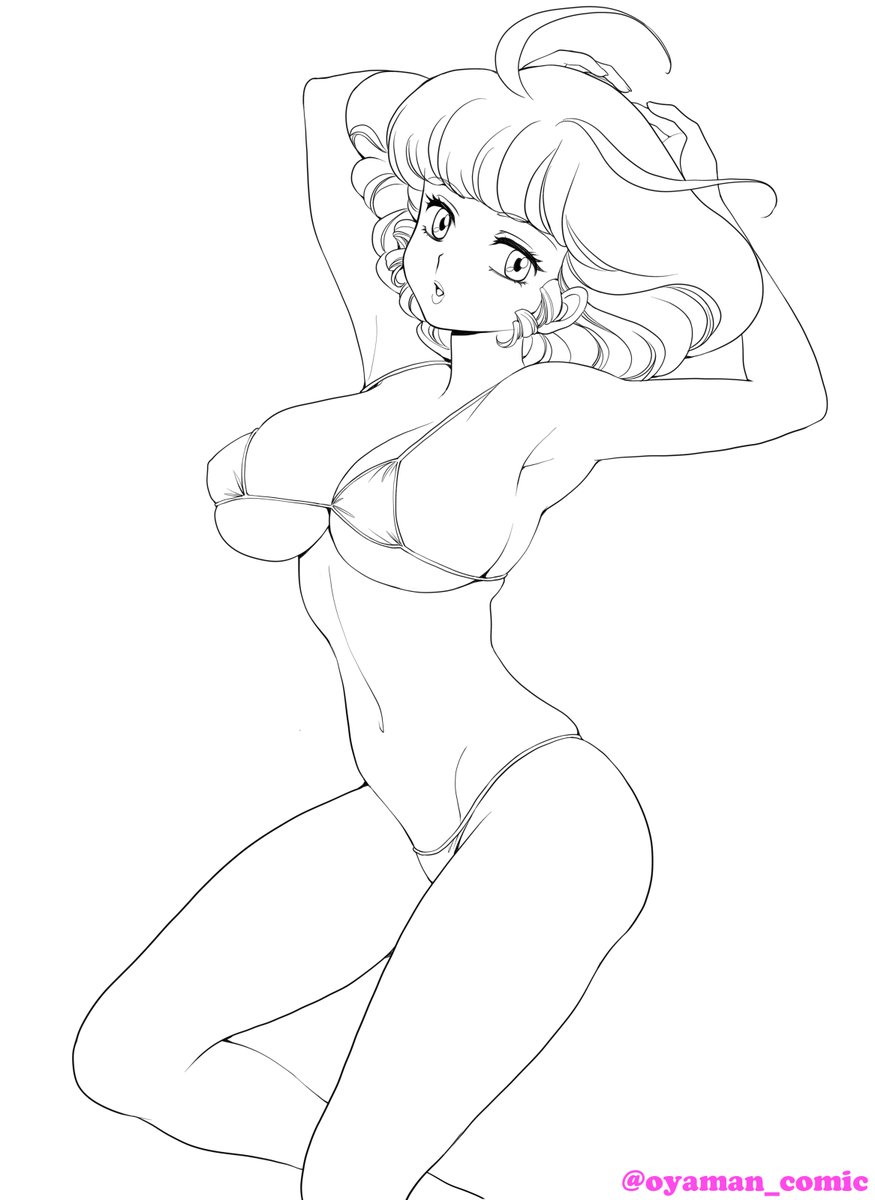 クリーミーマミ描きました! 