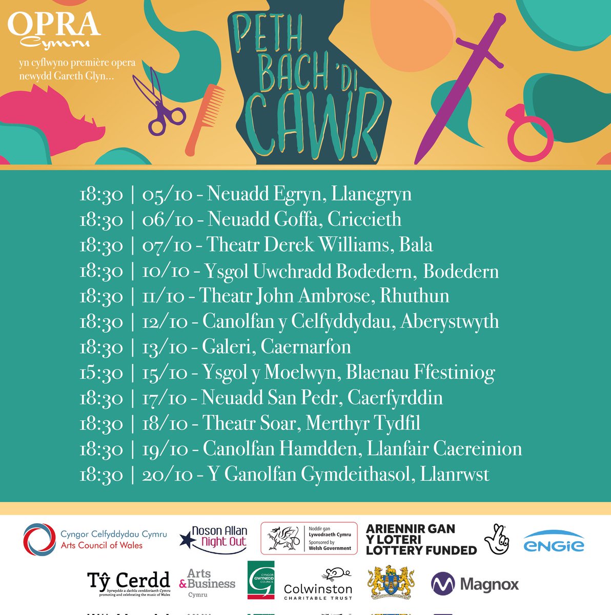 OPRA Cymru tweet media