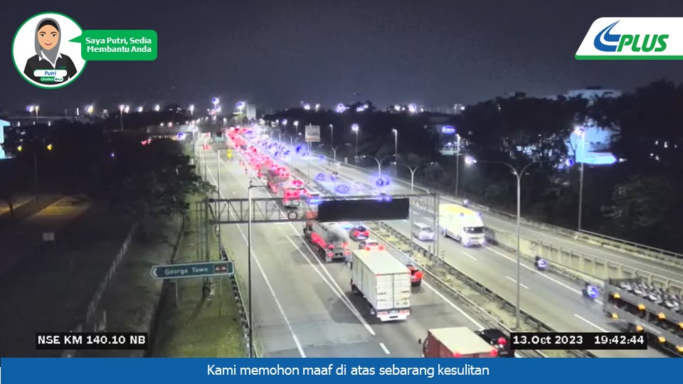 plustrafik's tweet photo. 19:44hrs Trafik perlahan arah Utara dari Juru Autocity ke Perai. Pandu berhati-hati. @llmtrafik https://t.co/SufSZ6CsQ8