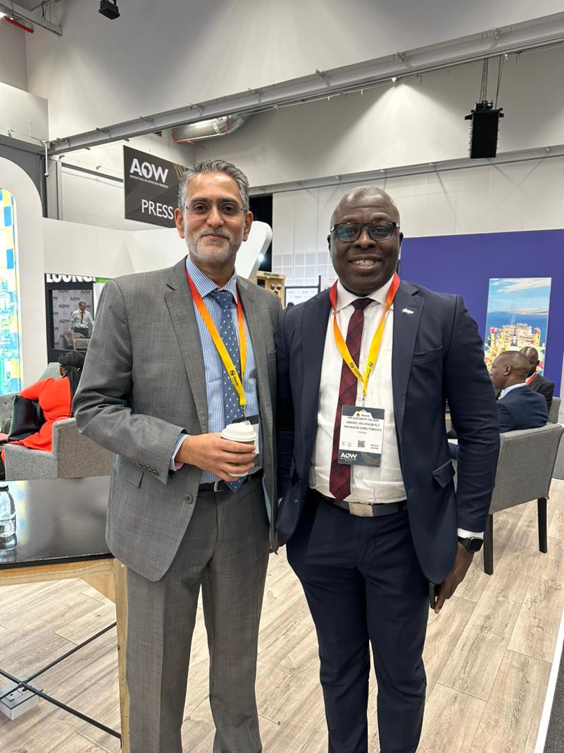 "Many ideas grow better when transplanted into another mind than the one where they sprang up." – Oliver Wendell Holmes.

Photo moments with some of our founding partners. 'Gbite Falade, CEO/MD Aradel Holdings PLC, and some representatives of FIRST E&amp;P.

#AOW2023