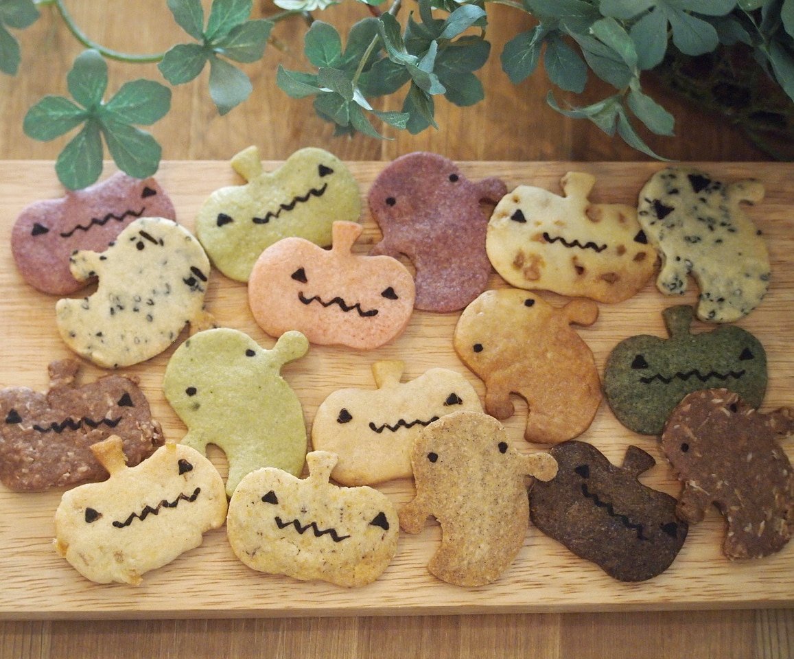 Halloween🎃クッキー
限定販売。

#カフェごはんはなむぐり
#西宮
#西宮カフェ
