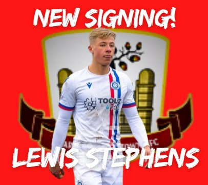 KnaresboroughFC's tweet photo. We are delighted to announce (pending league approval) the signing of Striker @lewstephens9 from @TadcasterAlbion.

Lewis has already scored a number of goals in this league this season and will be a fantastic addition to the squad

Welcome to Manse Lane Lewis 🔴⚫️ https://t.co/s9eAofz7Lp