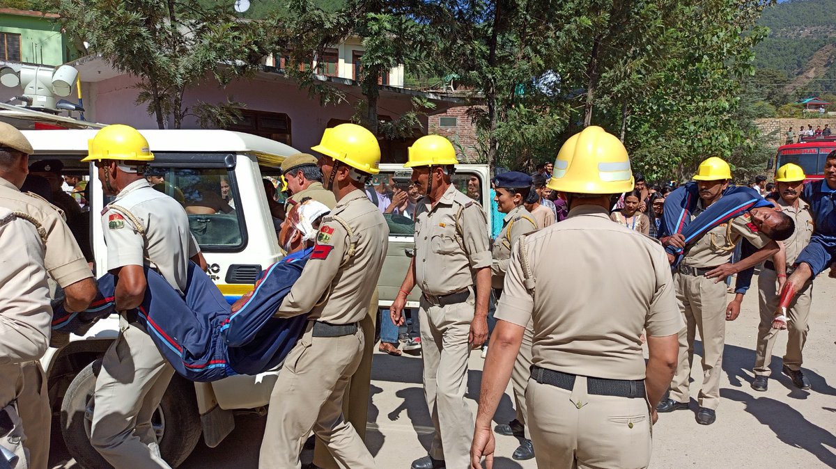 Celebration of international day of disaster risk reduction 2023 Mock Drill on fire in r/o GDC Karsog &amp; Civil Hospital Karsog Dated 13th October,2023
#samarth2023
#iddr2023