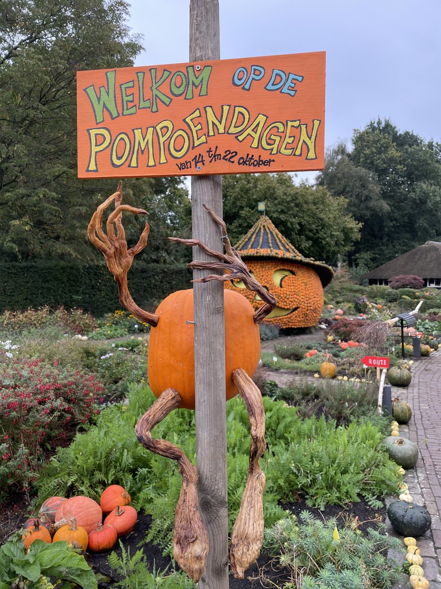 Vrijwilligers en <a href="/Senzer_/">Senzer</a> medewerkers toverden onze museumtuin om in 'n betoverende wereld! Bezoek van za 14 t/m zo 22 okt. dagelijks de Pompoendagen van 11 tot 16.30 u. #Pompoendagen #heksen #magiërs.
museumklokenpeel.nl/zien-en-doen/p…