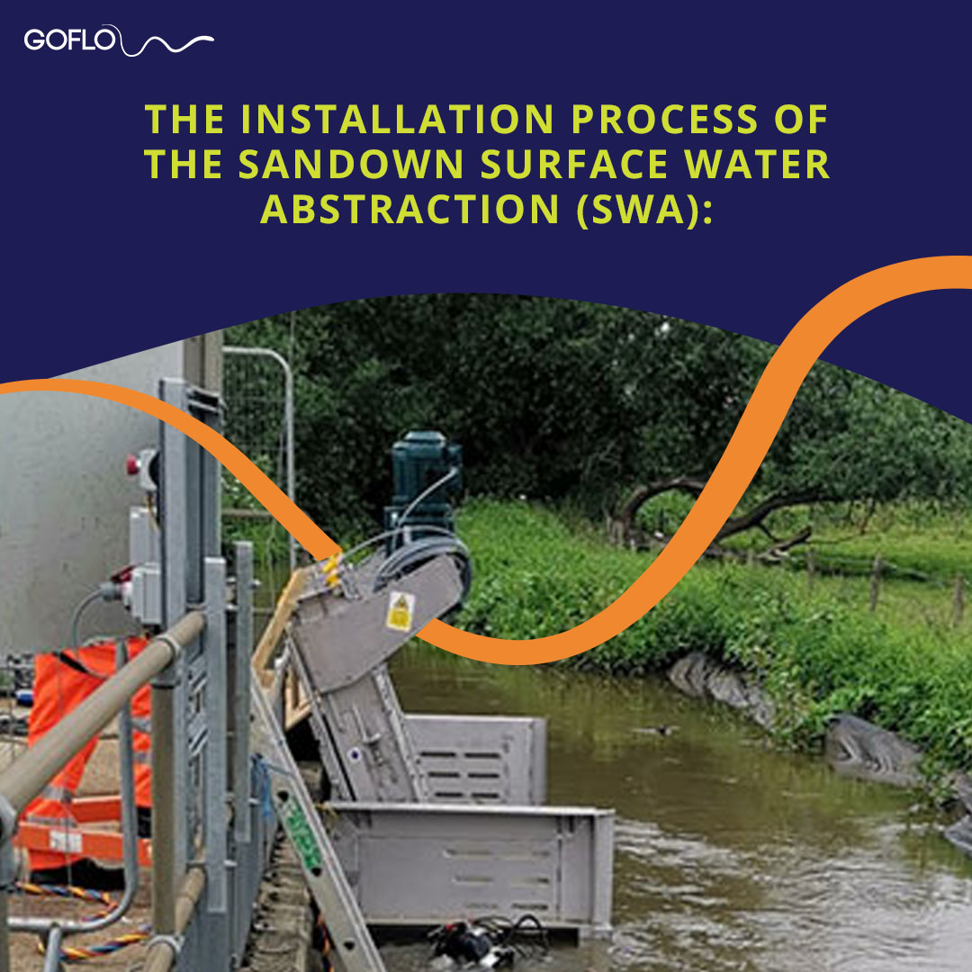 GofloScreens's tweet image. We installed GoFlo Screens on the riverbank with diver assistance, radios and live video. Complying with Eel Regulations, we connected screens to a temporary panel. Precise 3D CAD design ensured seamless walkway, debris tough, security fencing integration.🛠️#goflo #intakescreen