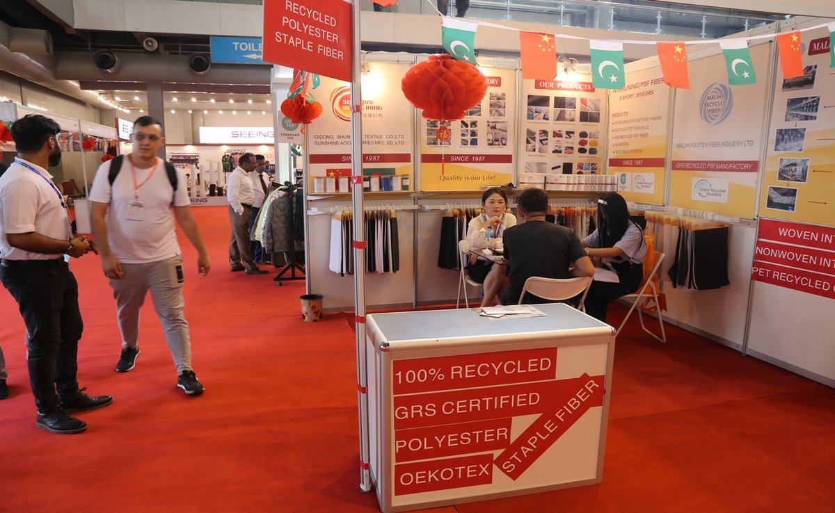 CentresExpo's tweet photo. 25th Textile Asia International Trade Fair Start date Oct 13, 2023 End date Oct 15, 2023 Glimpses of the Day 1 Opening Hours: 10:00 AM to 06:00 PM 📍 Location: Hall No 1,2 Expo Centers Lahore #textileasia #textileasia2023 #internationaltrade #international #textileinternational https://t.co/dk5T44tGYp
