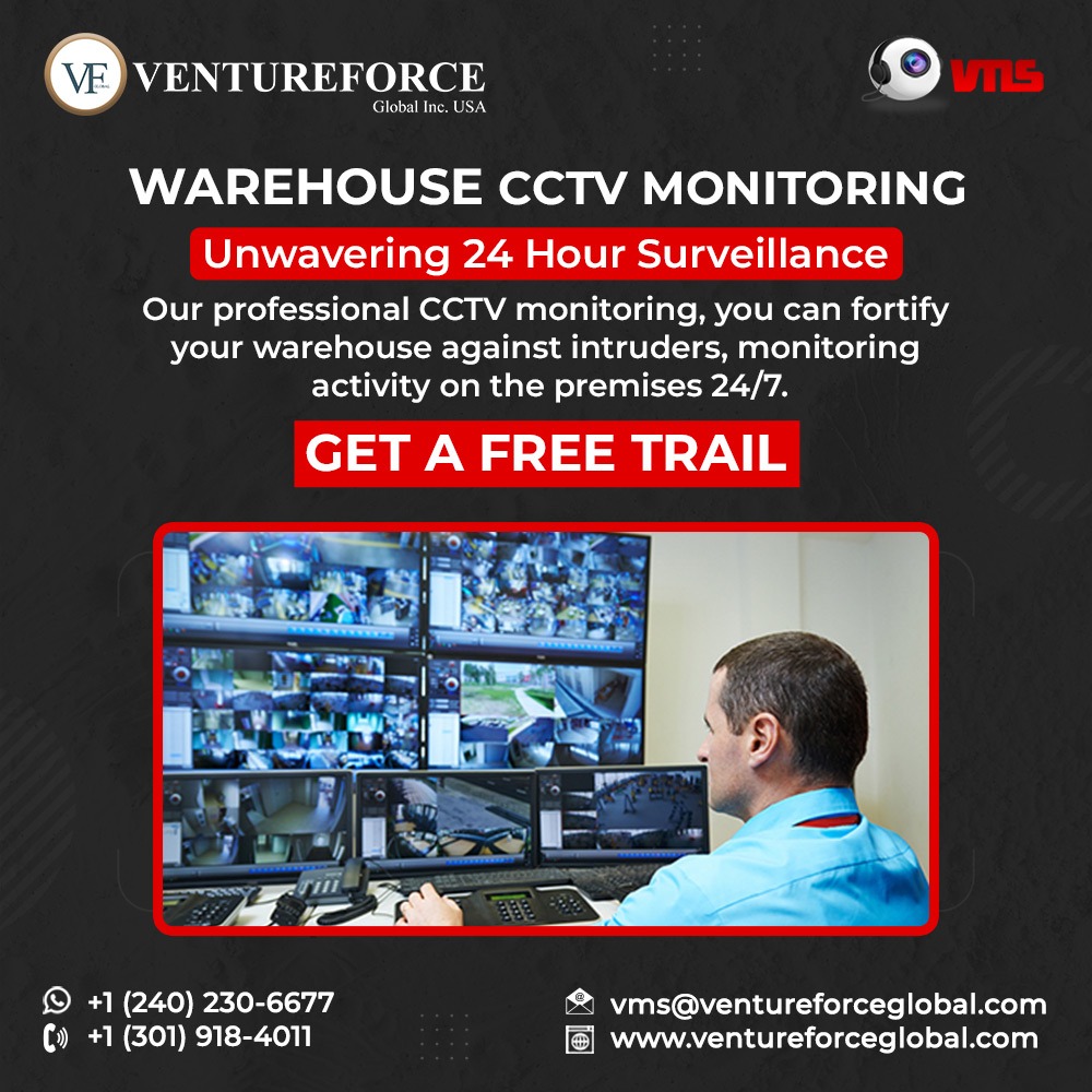 VentureforceG's tweet photo. WAREHOUSE CCTV MONITORING
Our professional CCTV monitoring, you can fortify your warehouse against intruders, monitoring activity on the premises 24/7
Learn more
https://t.co/u4XG7s9v8V
#vms #security #cctvcamera #wirelesscctv #cctvmonitoring #cctv #cctvsurveillance https://t.co/lBWAgzUlK5