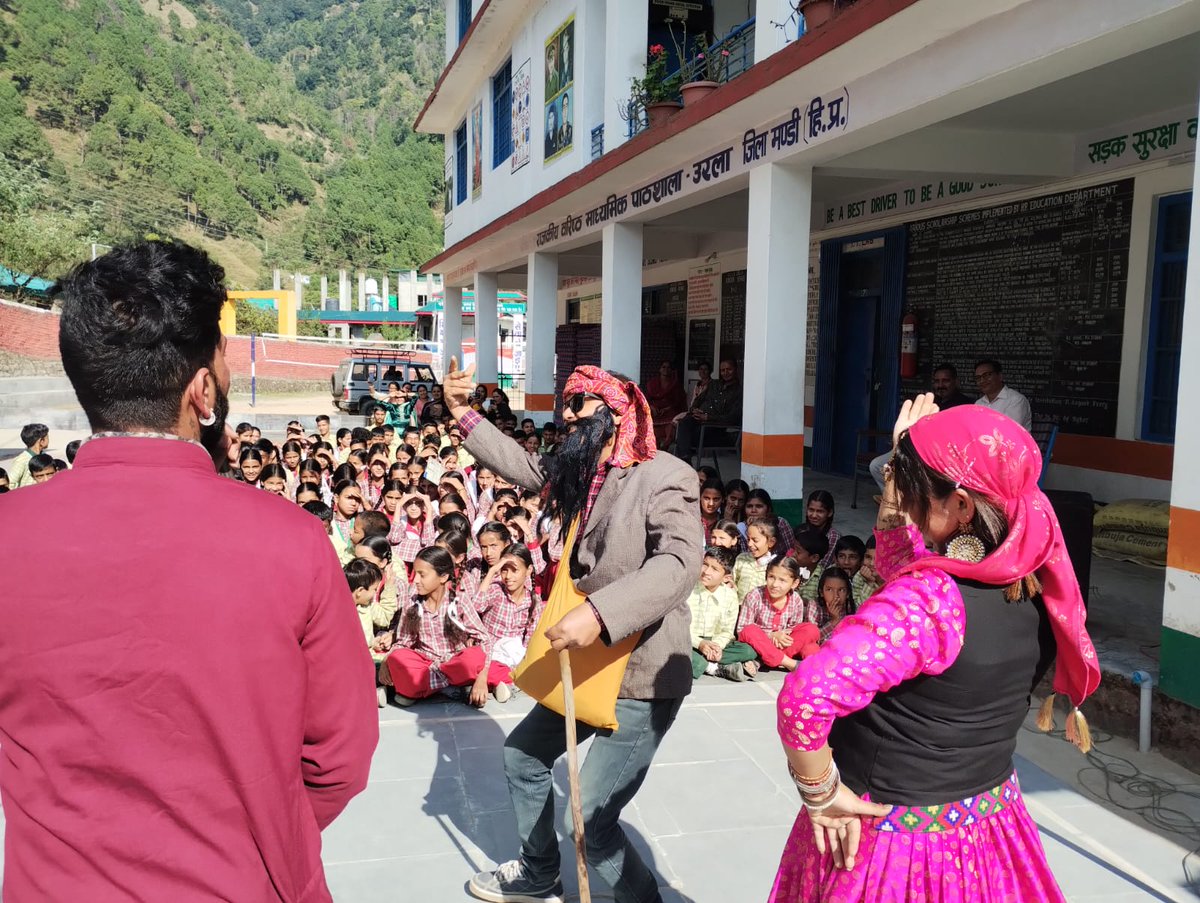 DDMA_Mandi's tweet photo. Nukad Natak at Padhar nd urla
#samarth2023
#iddr2023 https://t.co/YVWPQYRWrg
