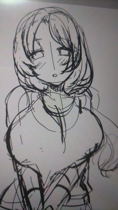 キャラデザやろうと思ったけど、風邪で筆がのらない。週末で治さねば 