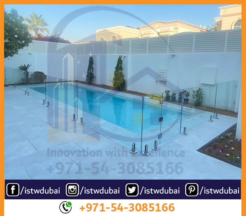 istwdubai's tweet image. Have a customized pool glass fence for your swimming pool area and enjoy safety!
Contact us on: 04-5645719
Bing us via WhatsApp on +971-54-3085166
Visit for more samples: istwdubai.com
#ist_works_llc #pool #dubaipools #PoolsInDubai #poolsafety #safetypool #glassfence