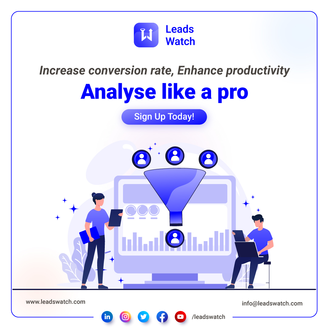 Leadswatch is a magnificent lead management CRM designed specifically to catapult your lead generation success by increasing your conversion rate, productivity, and analytical prowess. Sign up to Leadswatch today! linkedin.com/feed/update/ur…