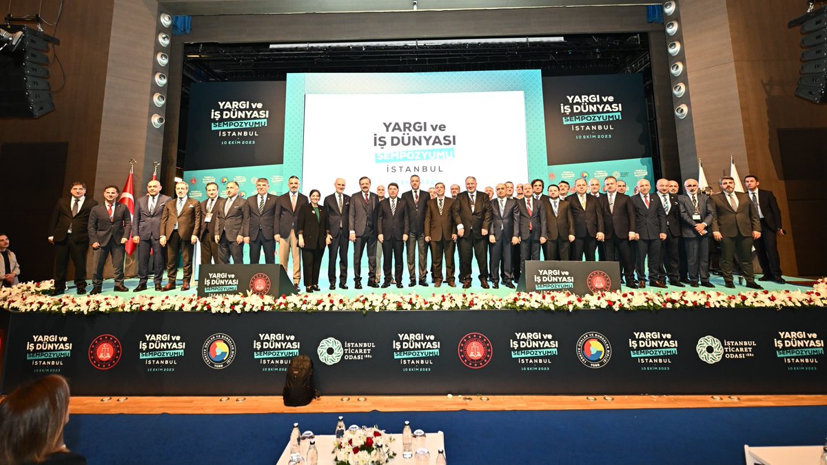 Adalet Bakanımız Sayın Yılmaz TUNÇ'un teşrifleriyle Yargı ve İş Dünyası Sempozyumu 10 Ekim 2023 tarihinde İstanbul'da gerçekleştirilmiştir. higm.adalet.gov.tr/Home/SayfaDeta…