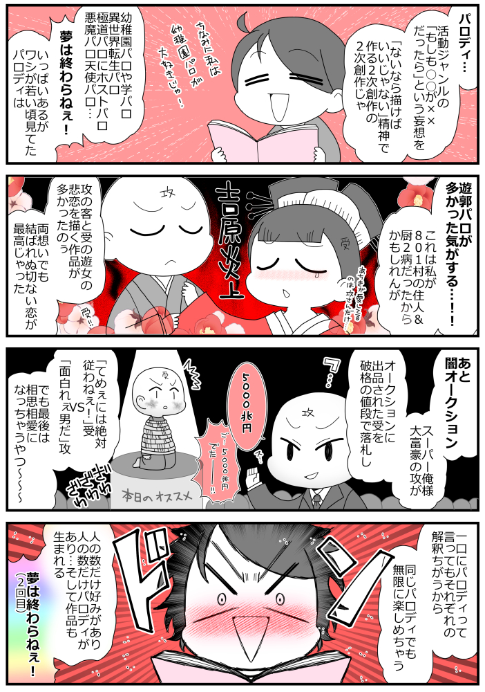 今は昔、2次創作でよく見たパロ作品 #漫画が読めるハッシュタグ